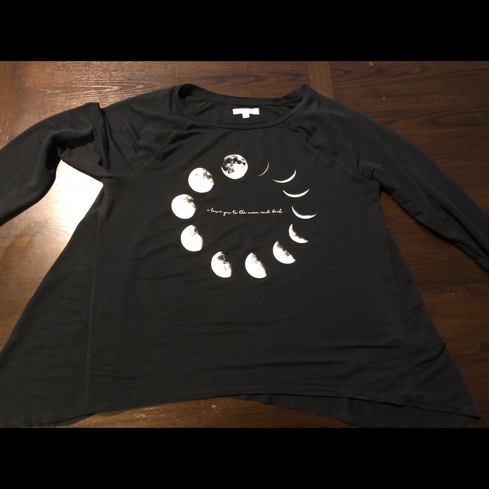 “I love you to the moon and back” long sleeve tee